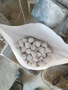 20KG/Sac Galets Blancs Naturels Roulés <span class=keywords><strong>pour</strong></span> Décoration <span class=keywords><strong>de</strong></span> <span class=keywords><strong>Jardin</strong></span>, <span class=keywords><strong>Pierre</strong></span> <span class=keywords><strong>de</strong></span> Pavage Premium - Product Image 5