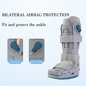 पुनर्वास अल्ट्रालाइट मेडिकल कस्टम एडजस्टेबल वॉकर फ्रैक्चर बूट ऑर्थोपेडिक न्यूमेटिक एयर कैम वॉकर बूट - Product Image 3
