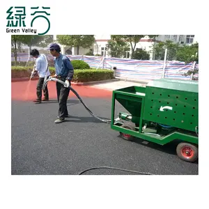 EPDM/SBR 고무 과립 스포츠 바닥 중국어 핫 세일 스프레이 기계 실행 트랙