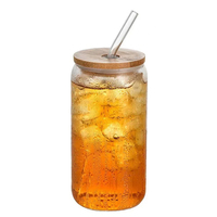 Personnalisé nordique créatif Cola verre lait jus de fruits bouteille de bière Logo personnalisé tasse à boire peut en forme de verre
