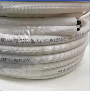 High Quality Best Price Copper Pipe In Coil 15m 20m 30m Insulation Copper Tube For Air Conditioning