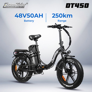 Chamrider DT450 Fabrication en gros Vélo électrique hybride à gros pneus avec livraison gratuite Batterie au lithium 48 volts Vélo électrique - Product Image 2