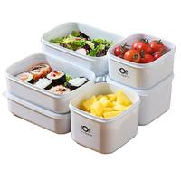 Récipients de stockage d'aliments frais Conteneurs de boîte à lunch de préparation de repas de soupe Récipients en plastique étanches pour micro-ondes sans BPA avec couvercles