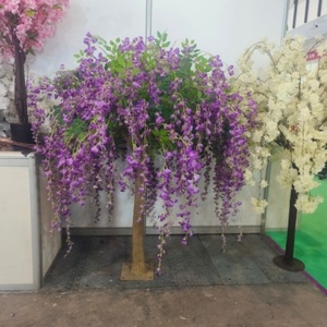 <span class=keywords><strong>Arbre</strong></span> artificiel en soie lilas <span class=keywords><strong>rose</strong></span> pour les décorations de mariage, la Saint-Valentin, Halloween, écologique, utilisation intérieure/extérieure - Product Image 4