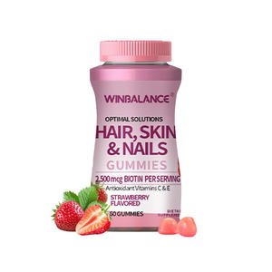 ไบโอตินและคอลลาเจนแบบกัมมี่สำหรับบำรุง<span class=keywords><strong>ผม</strong></span> ผิว และเล็บ - วิตามินเสริมแบบไม่มีน้ำตาล (ฉลากสินค้าส่วนตัว) - Product Image 1
