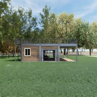 Nouvelles maisons écologiques en conteneurs avec passerelle et terrasse, conçues pour un style de vie moderne et écoresponsable en 2026