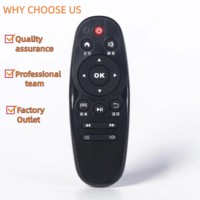 Control Remoto Universal Voice Magic Mini - Color Negro y Blanco, Aprendizaje IR y Reemplazo de Código Variable para TV (Alcance de 10m)