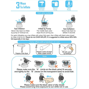 Tump xếp hạng Hồ bơi bơm hơi nổi 2 gói <span class=keywords><strong>Unicorn</strong></span> Flamingo thiết kế 2 không khí buồng an toàn Kích thước lớn hồ bơi Nguồn cung cấp bên - Product Image 3