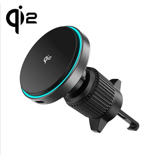 Mobile Accessories Manufacturer Wholesale Qi2 15W Phone Holder Suction Wireless Magnetic Mobile Holder for Cars