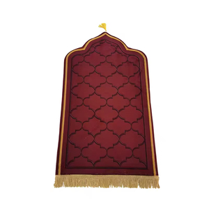 Moslim gebed tapijt draagbare gebed mat reizen gebed mat polyester bidmat mat met draagtas moslim voor mannen en vrouwen perfecte ramadan geschenken speciaal Turks ontwerp