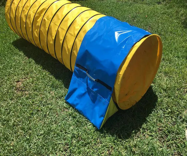 Agility Dog Tunnel One Meter Pet Agility Jump With Sand Bag