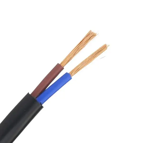 CCC sertifikalı RVV 2-3 çekirdek 0.5mm-0.75mm 300/300V PVC yalıtımlı esnek elektrik ev yapı kablosu