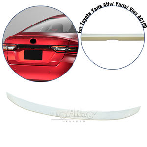 อุปกรณ์เสริมภายนอก<span class=keywords><strong>รถ</strong></span>ใหม่สปอยเลอร์หลังขอบท้าย<span class=keywords><strong>รถ</strong></span>สปอยเลอร์สีดำมันวาวสำหรับ Toyota Yaris Vios AC100 2023 + - Product Image 1