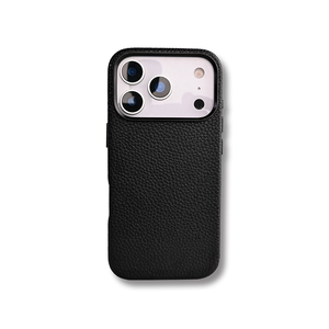 เคสโทรศัพท์หนังสำหรับ iPhone 17 Air Pro Max, เคสกล้องโลหะลายเพบเบิลลิ้นจี่สำหรับ iPhone 17 Air Pro Max ขายส่งจำนวนมาก - Product Image 6