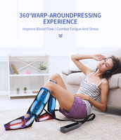 Nouveau Masseur Électrique Vibrant pour Jambes Entières, Machine de Compression d'Air, Masseur pour Jambes et Pieds pour la Circulation et la Relaxation