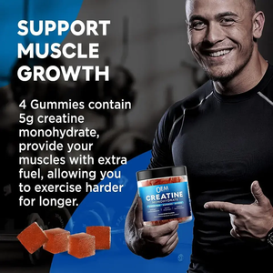 תוסף אנרגיה להגביר את האנרגיה טרום אימון גאמא קרם monohydrate gummies עבור גלולות גדילה שרירים - Product Image 5