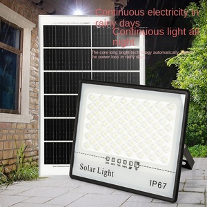 ไฟสปอตไลท์ LED สำหรับภายนอกอาคาร 100W-500W สำหรับใช้ในบ้าน ลานบ้าน พลังงานแสงอาทิตย์ ตัวเครื่องทำจาก ABS แสงสีขาวอบอุ่น อุณหภูมิสี IP68 สำหรับตกแต่งภูมิทัศน์ - Product Image 3