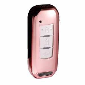 เคสกุญแจรถ Huanyue TPU เหมาะสำหรับรถยนต์ Trumpchi รุ่น GS3, GS4, FS5, GS5, GS7 และ GS8 พร้อมปุ่มสีดำโปร่งใส - Product Image 2