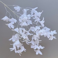 Künstliche Weiße Blumen für Brautpartys und Gartendekoration