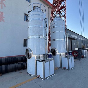 Stainless Steel Spray Tower Highly Efficient Purification, Suitable for Chemical Waste Gas Treatment Solving <strong>Pollution</strong> <strong>Problems</strong> - Product Image 3