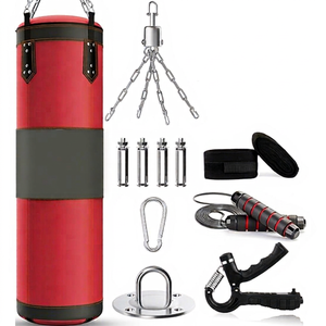Sacos de Boxeo Resistentes de Alta Calidad para Gimnasio y Fitness, Cómodos, de Cuero PVC Duradero, con Logotipo Personalizado, Servicio OEM, Rellenos de Arena, SAQIB CO - Product Image 1