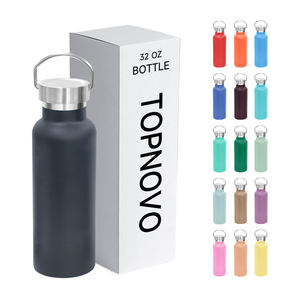 Produit très vendu - Bouteille d'eau sport à large ouverture, isolée, en acier inoxydable, thermos, avec logo personnalisé - Product Image 2