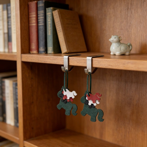 Breloque de sac en cuir PU en forme de cheval, mini sac à main multicolore, pendentif de sac à main mignon en forme d'animal - Product Image 4