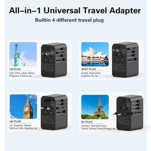 <span class=keywords><strong>Adaptateur</strong></span> de voyage GaN universel, <span class=keywords><strong>adaptateur</strong></span> de voyage universel avec PD100W, <span class=keywords><strong>adaptateur</strong></span> universel pour l'Allemagne, les États-Unis, l'<span class=keywords><strong>Angleterre</strong></span>, l'Italie, l'Australie - Product Image 4