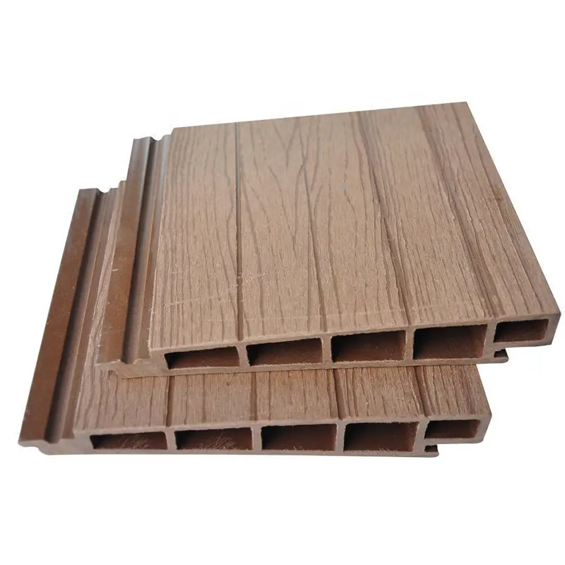 Waterproof Wood Plastic Composite Wall Board WPC Wall Cladding