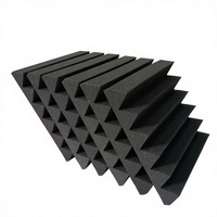 Panneaux en mousse insonorisants JH pour l'absorption acoustique des murs et plafonds intérieurs, découpe sur mesure, contrôle du bruit, réduction de la réverbération AF036