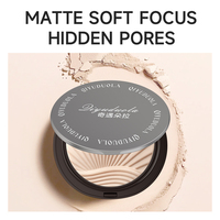 Poudre fixante translucide compacte effet mat léger et aérien, estompe les pores, avec houppette velours, longue tenue – Meilleure vente
