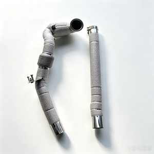 Pour Audi <span class=keywords><strong>S3</strong></span> 8V 2.0T Airon ODM – Système d'échappement haute performance avec catalyseur et downpipe à haut débit, fixation directe, en stock - Product Image 6