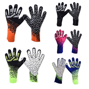 Jeugdkeepershandschoenen Voetbalkeepershandschoenen met antislip latex handpalmgrepen voor verbeterde prestaties voor wedstrijden voor volwassenen en kinderen - Product Image 1