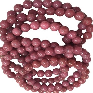 Pierres précieuses en <span class=keywords><strong>Rhodonite</strong></span> naturelles, vente en gros, cm, ligne noire, bijoux - Product Image 4