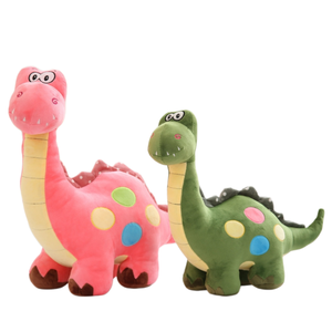 Juguete de Peluche de Dinosaurio Colorido, Dinosaurio de Peluche Suave con Manchas para Cumpleaños, Navidad y Todas las Ocasiones - Product Image 1
