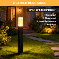 Modernes Design IP65 Wasserdichte Dekorative Park- und Gartenbeleuchtung für Haus und Villa aus Aluminium für den Außenbereich LED-Rasenleuchten