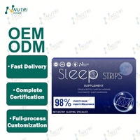 Bandes de sommeil à la vitamine OEM, améliorent la mémoire et le sommeil pour les adultes, femmes non enceintes, emballage personnalisable