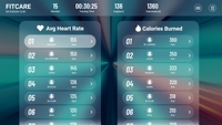 FITCOLLAB Software di Allenamento per la Frequenza Cardiaca, Sistema di Fitness di Gruppo per Palestre e Centri Sportivi