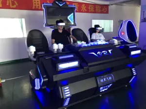 2024 핫 세일 VR 비행 시뮬레이터 조종석 9d 가상 현실 모션 의자 시뮬레이터 VR 시네마 판매 제품