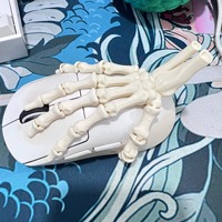 Model Robot Tangan Kerangka PLA Cetak 3D Lintas Batas Bertema Halloween, Figur Kreatif, Hadiah Kerajinan Populer di Internet