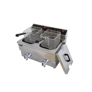 Friteuse électrique commerciale de haute qualité, friteuse électrique commerciale de haute qualité, friteuse électrique à graisse profonde de 12 L pour restaurant - Product Image 2