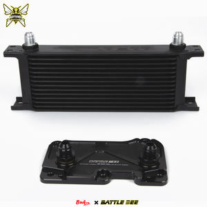 Kit refroidisseur d'huile moteur pour VOLVO 2022 + XC60 XC90 <span class=keywords><strong>S60</strong></span> S90 V60 V90 <span class=keywords><strong>B3</strong></span> B4 B5 2.0T en alliage d'aluminium BATTLEBEE BB-OCK-130 - Product Image 1