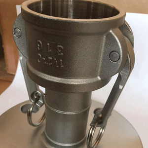Acoplamiento Rápido de Acero Inoxidable 304, Tipo Hembra con Montaje de Brida, 1 Puerto - Product Image 2