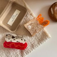 YuAo Acetaat Haarklem met Haaientand, Schattig, Ecologisch, Dagelijkse Haarspeld voor Vrouwen, Feestdagencadeau