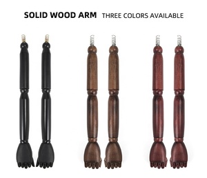 Maniquíes de <span class=keywords><strong>Hombre</strong></span> para Tienda de Ropa, <span class=keywords><strong>Torso</strong></span> Masculino con Brazos de Madera, Base de Metal, Medio Cuerpo con Ruedas - Product Image 5