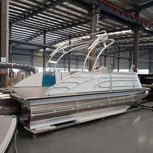 Pontón Inflable para Yates a <span class=keywords><strong>Precio</strong></span> de Fábrica, Pontón Portátil de Recreo con Remolque para Barco - Product Image 2