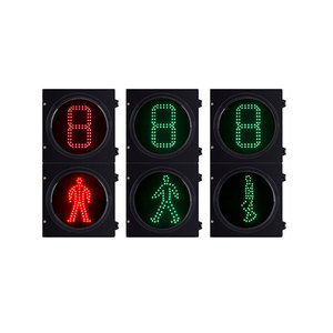 <span class=keywords><strong>Semáforo</strong></span> verde rojo de 300mm de la caminata del hombre del peatón - Product Image 4