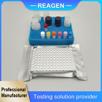 Kit de test ELISA pour l'aflatoxine M1, test de mycotoxines, bandelettes de test de sécurité alimentaire vétérinaire pour les aliments à base de céréales et les produits laitiers