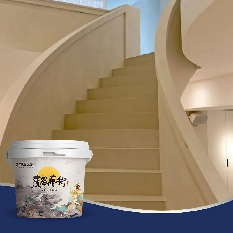Yile 2024 nuovi prodotti vernice lavabile con calce vernice lavabile decorazione della parete interna a base di vernice a stucco