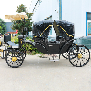 Carruaje de Caballos de Alta Calidad con Estructura de Acero, Eléctrico/Asistido por Caballos, para Bodas y Turismo, 1-6 Asientos, Velocidad de 40-60 km/h, 1 Año de Garantía - Product Image 2